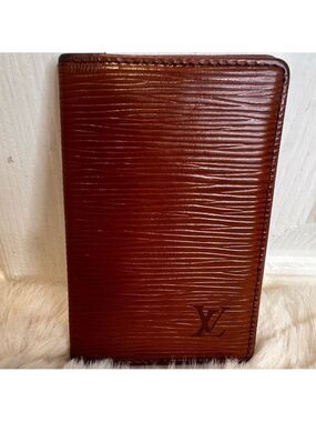 LOUIS VUITTON EPI LEATHER BI-FOLD CARD ID CASE